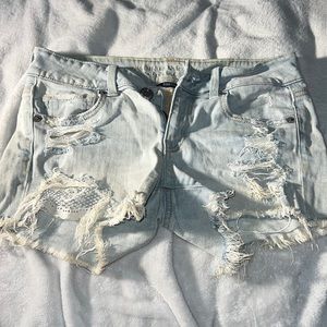 American eagle jean shorts